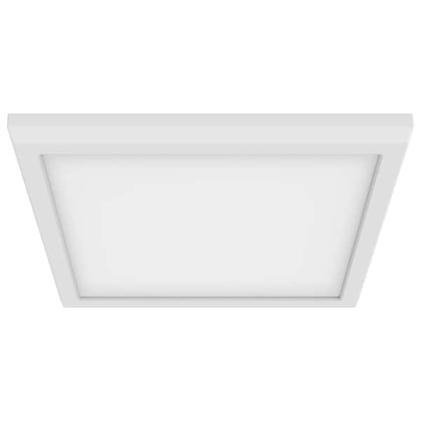 Nuvo Blink Pro, 13 Watt, 9 Inch, LED Fixture, Square Shape, 4000K, White Finish, 120/277 Volts 62/1744 - main